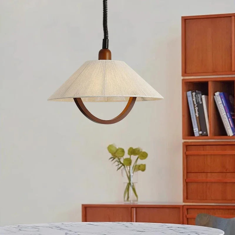 FloralFlourish - Retractable Pendant Light