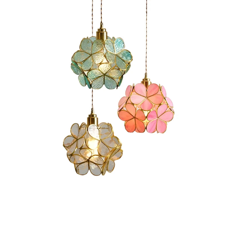 PrismaticCascade - Rainbow Crystal Pendant Light