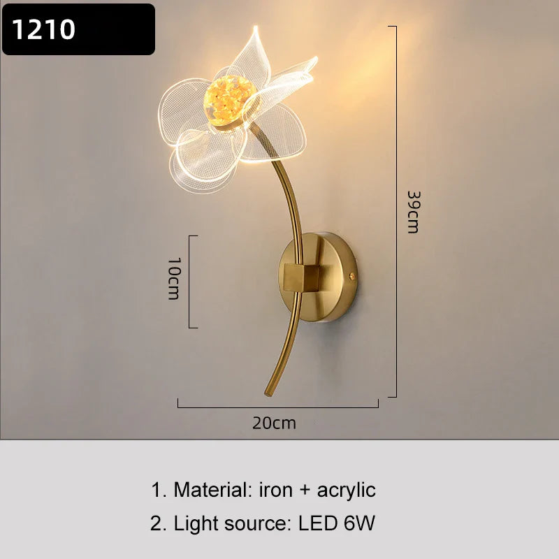 FloralGlow - Modern Lighting