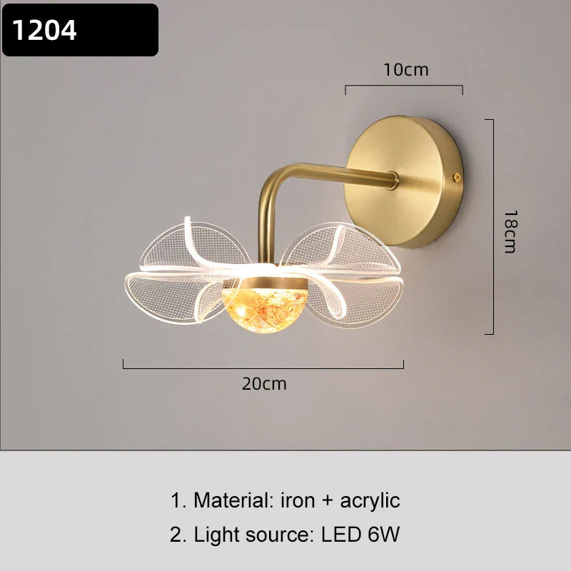 FloralGlow - Modern Lighting