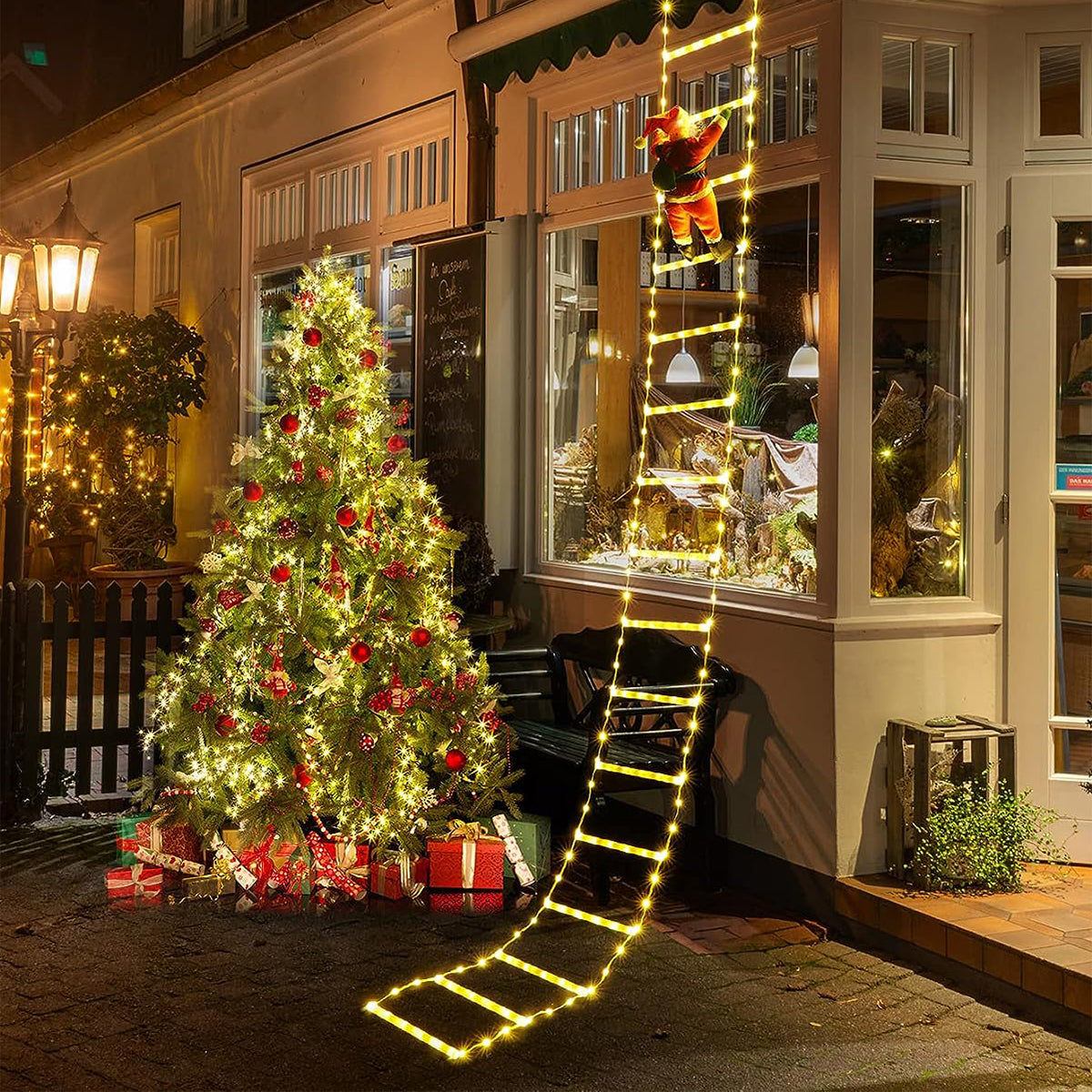 MerryStep | Santa Claus Climbing Ladder