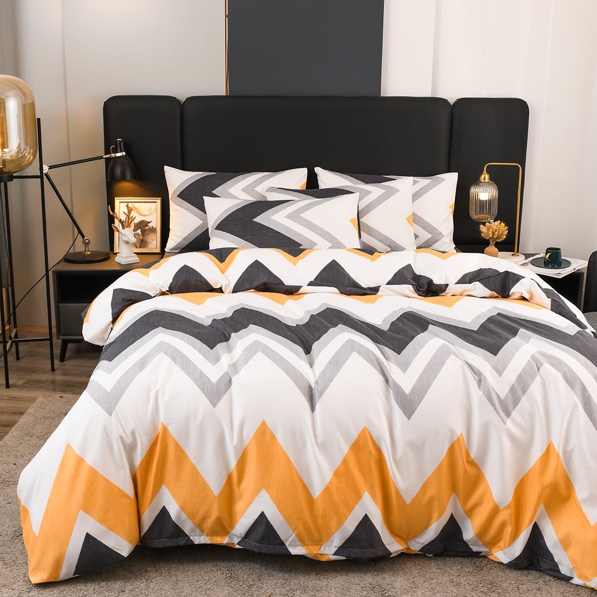 GeoDream | Modern Print Bed Linen Set