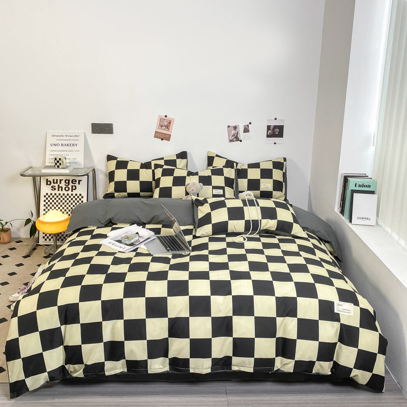 PatternNest | Grid Bedding Set