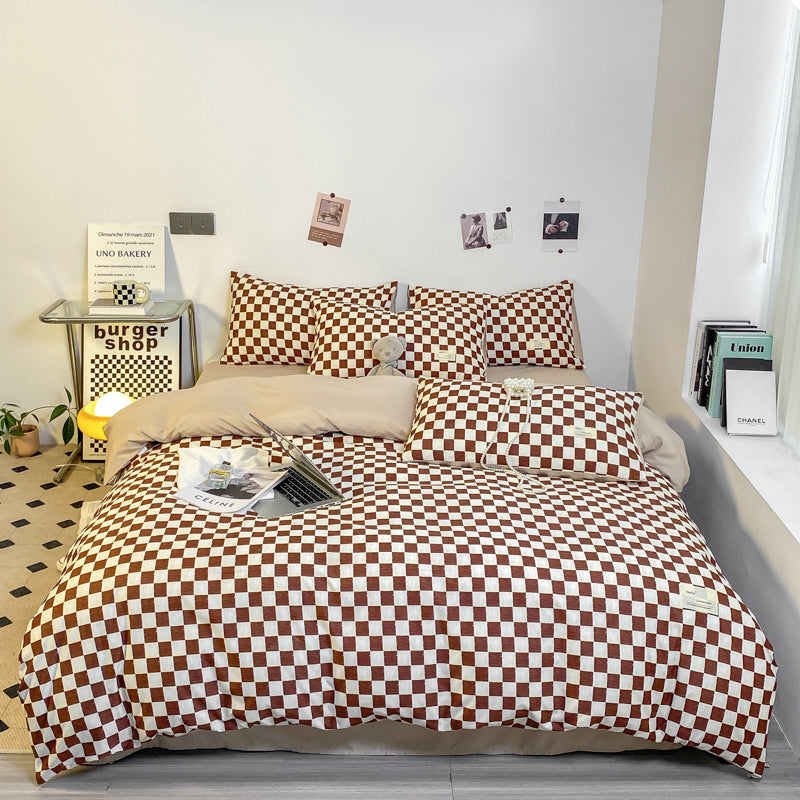 PatternNest | Grid Bedding Set