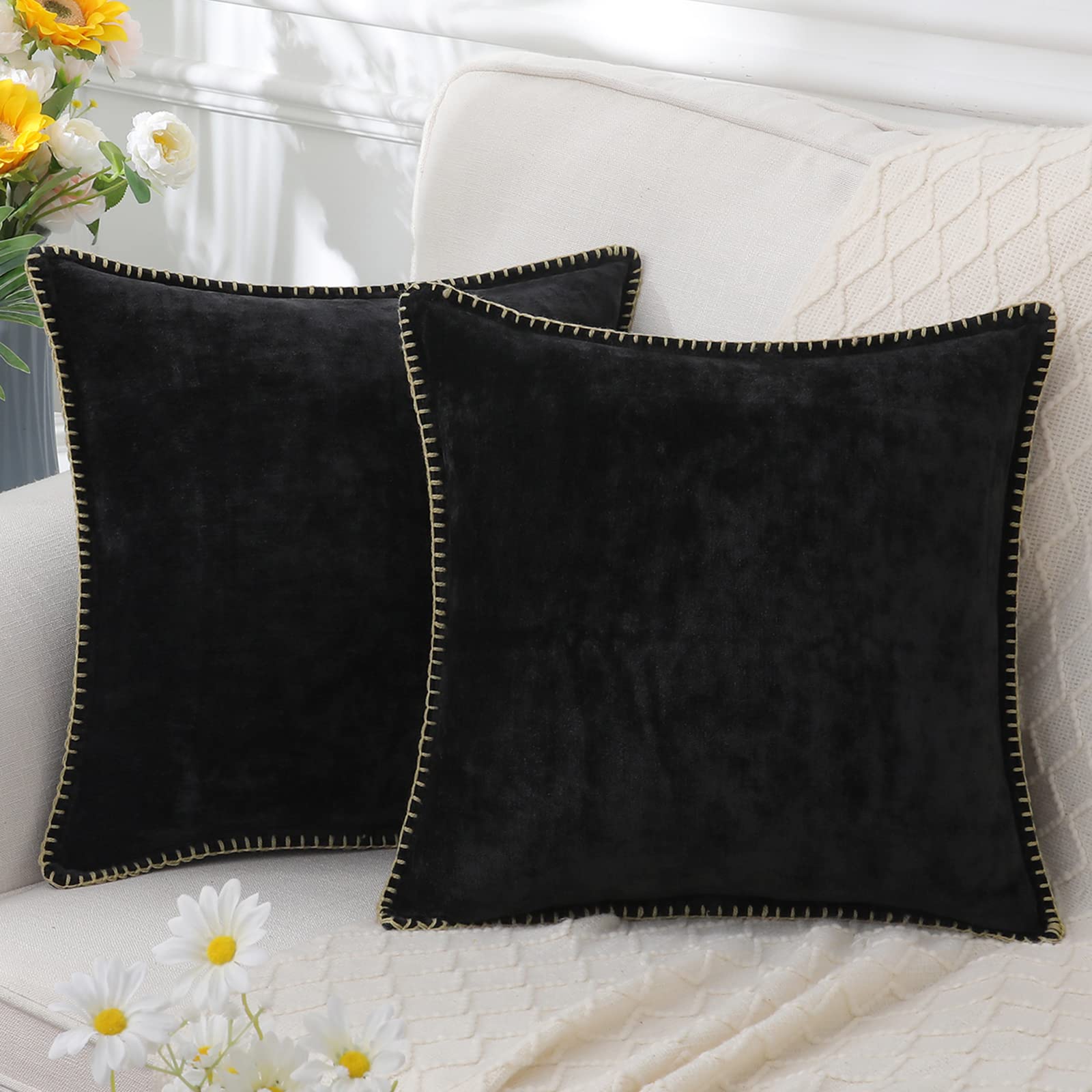 LuminaLuxe - Chenille Cushion Cover