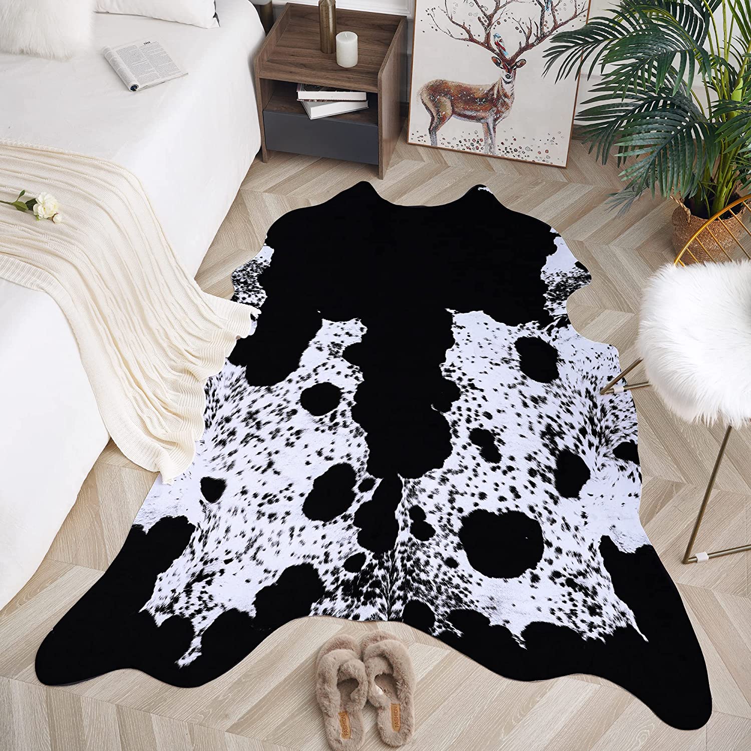 VersatileDecor - Premium Cow Print Rug