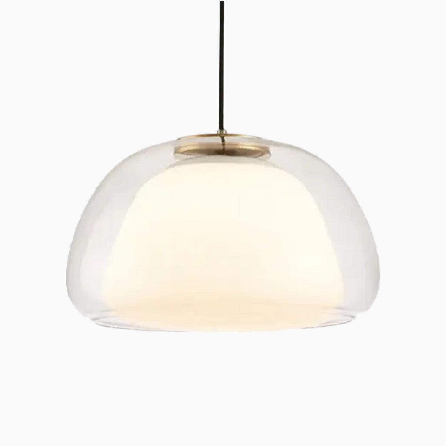 Modern LED Pendant Lights | Adjustable Glass Dome Lighting