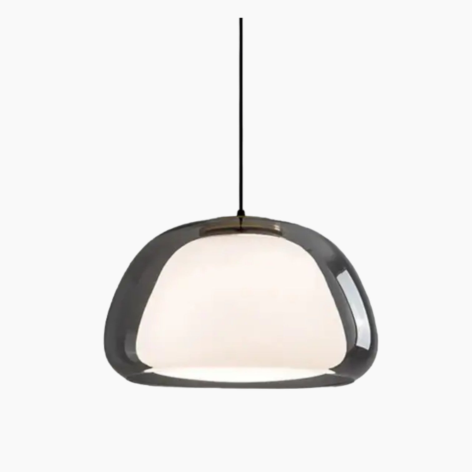 Modern LED Pendant Lights | Adjustable Glass Dome Lighting