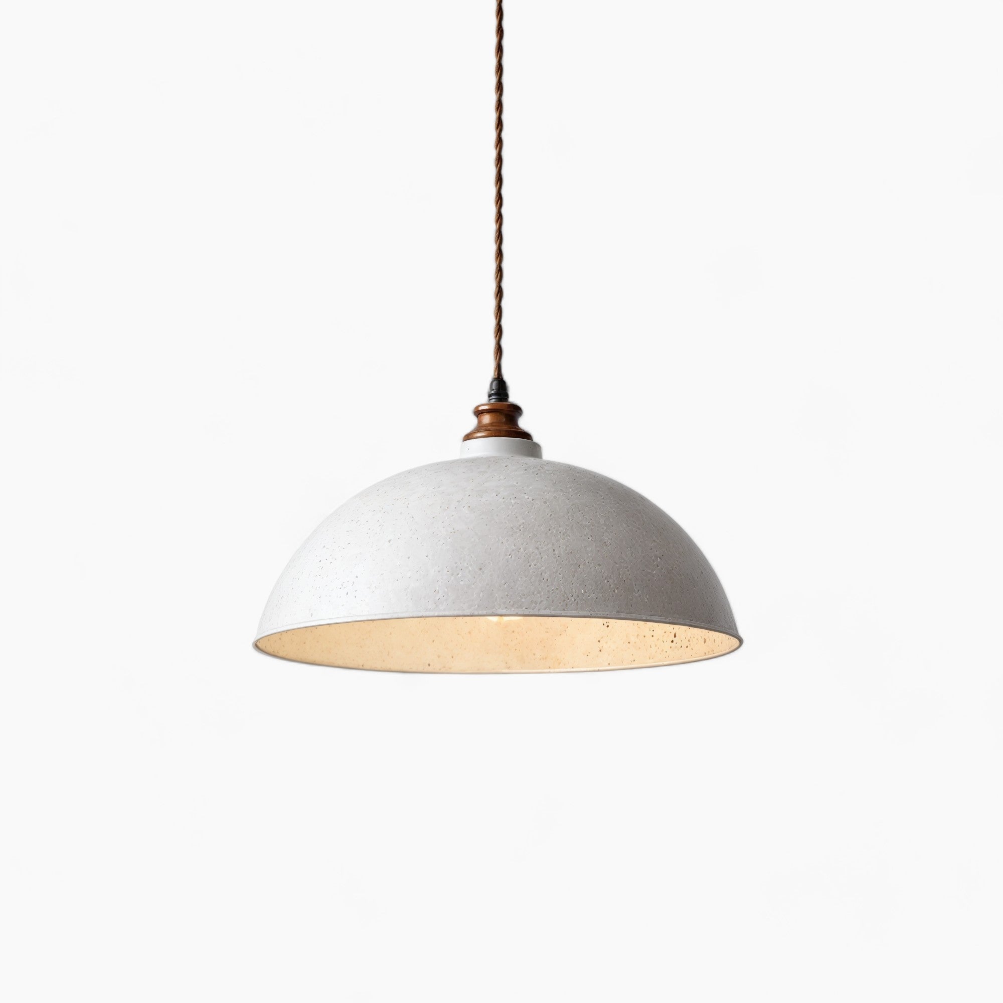 Modern Pendant Lights | Adjustable White Wrought Iron Lighting