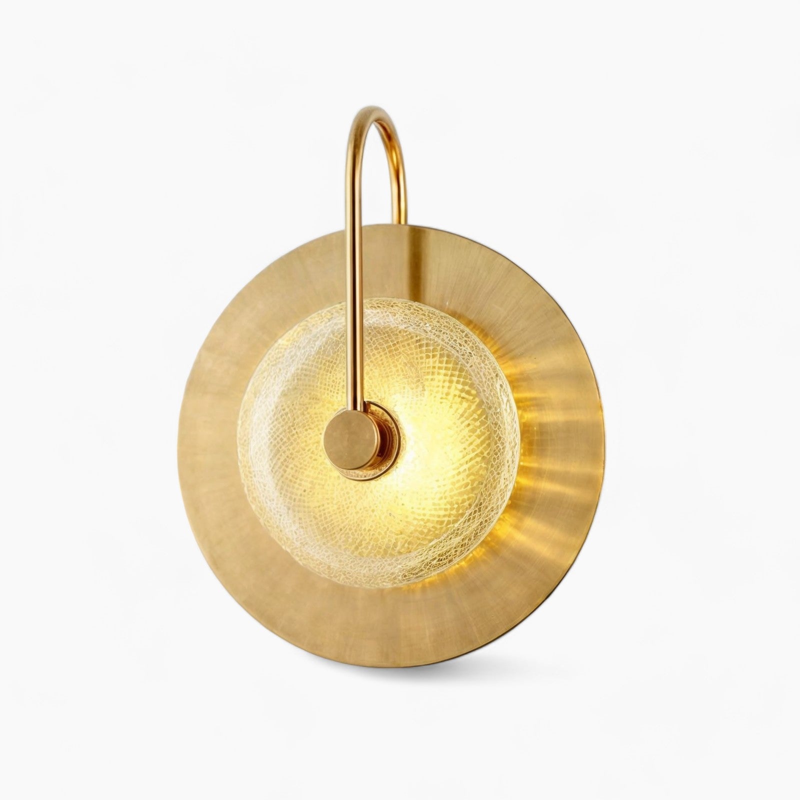 Scandinavian Brass Wall Sconce | Green/Clear Glass, E27 LED, 2/3 Heads