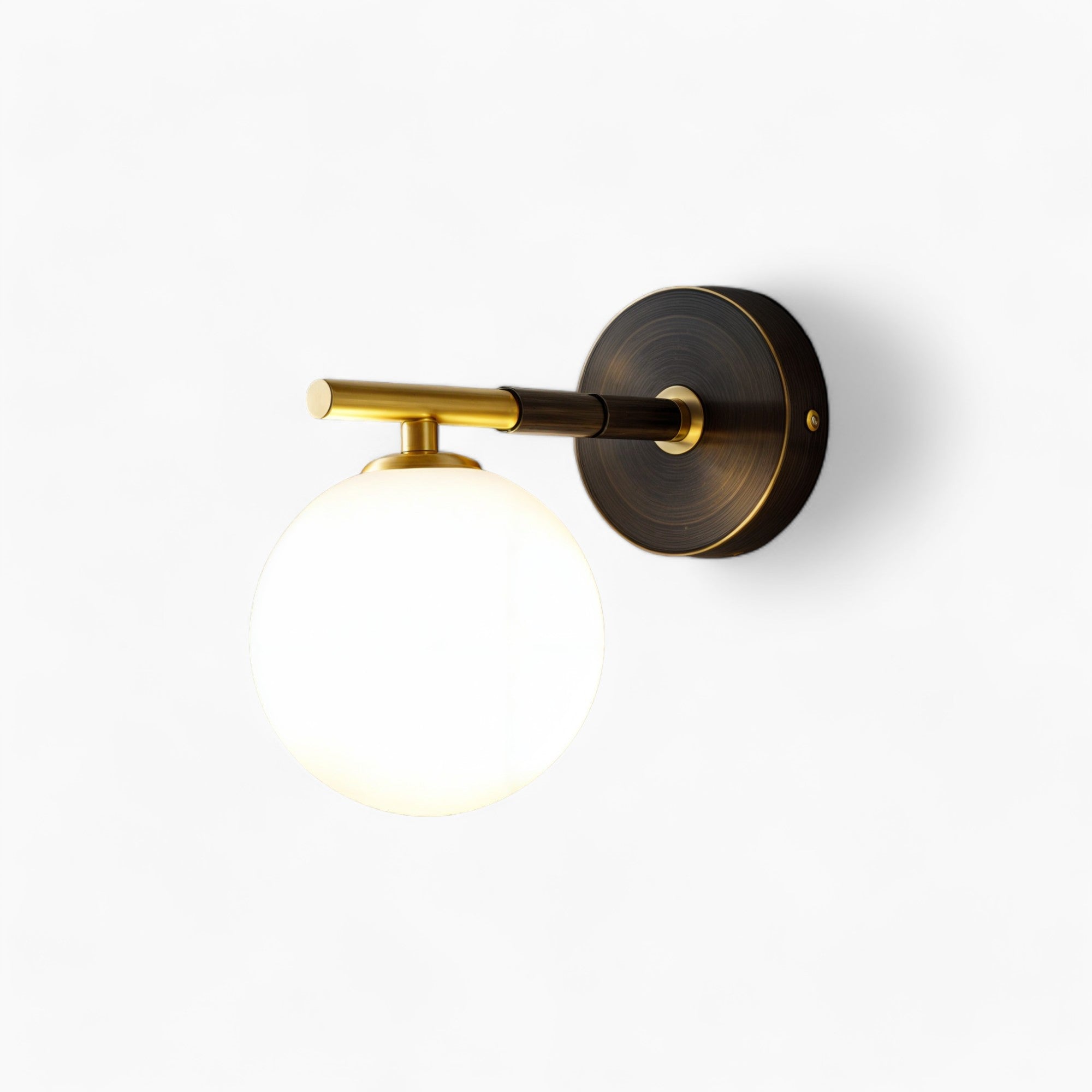 Modern Copper Ball Wall Light | Versatile G9 LED Wall Lamp