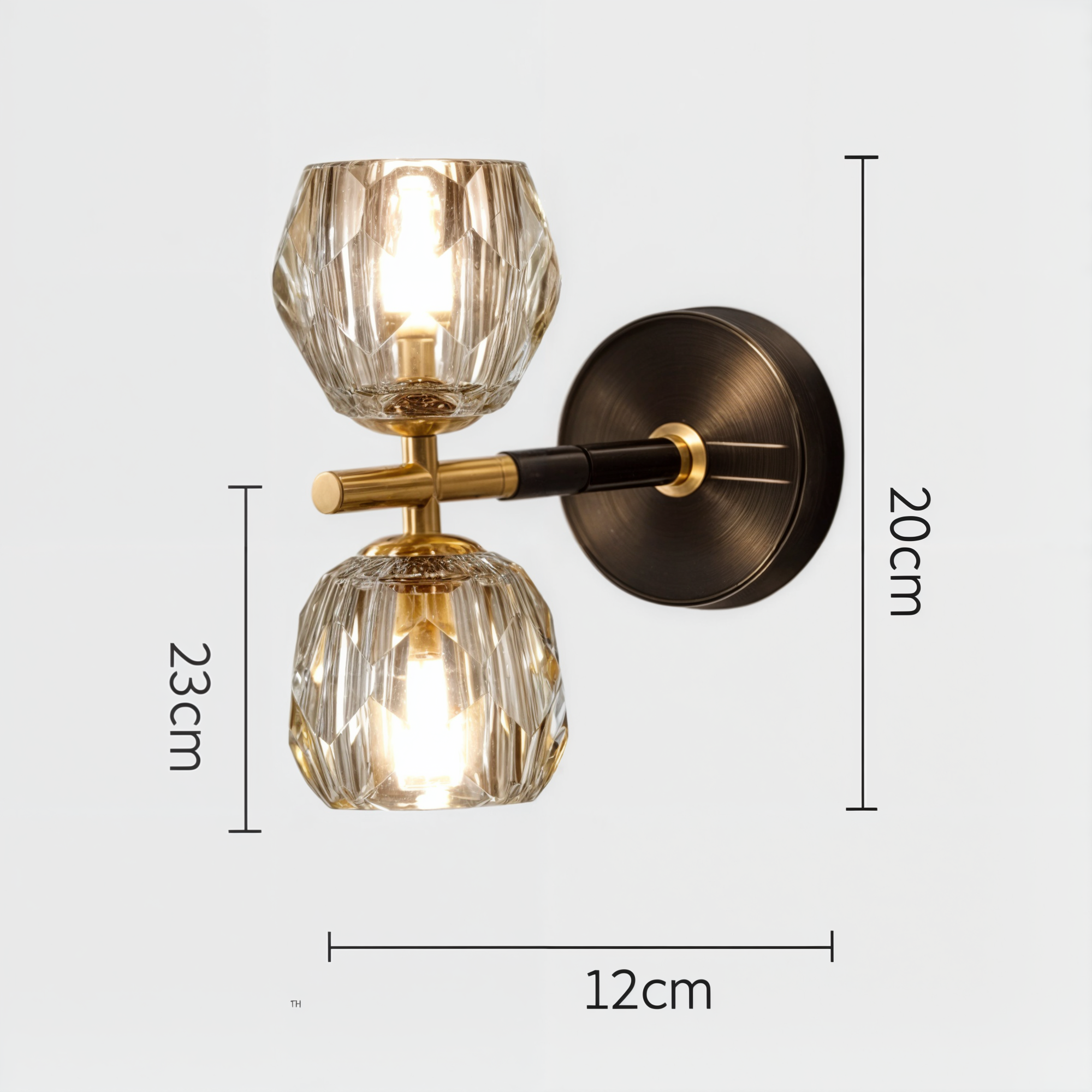 Modern Copper Ball Wall Light | Versatile G9 LED Wall Lamp