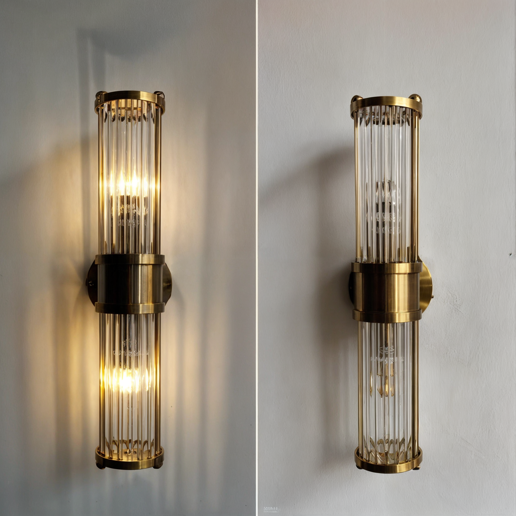 Luxury Gold Bathroom Vanity Lights | Crystal Copper Wall Lamps