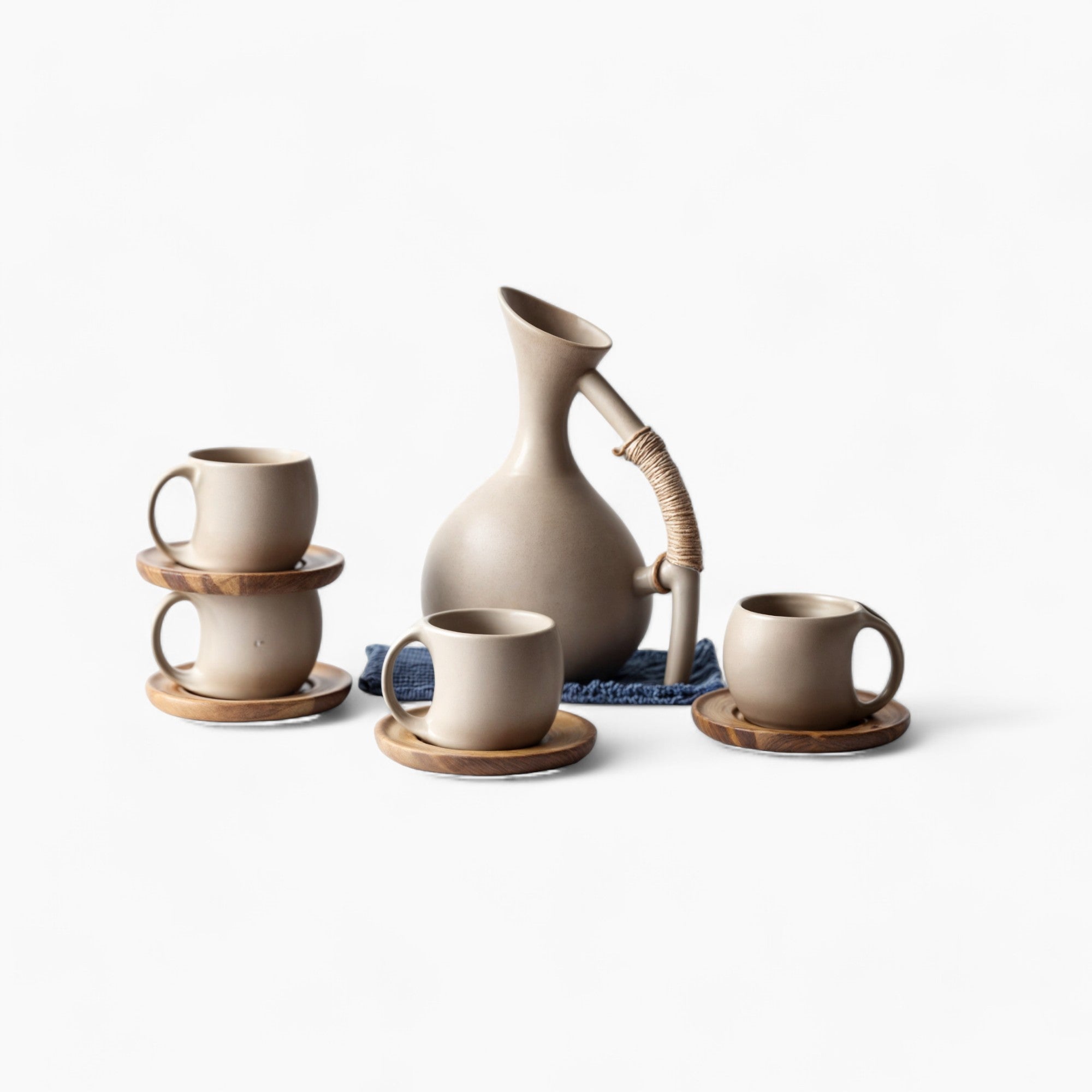 Handmade Ceramic Jugs | Modern Organic Drinkware