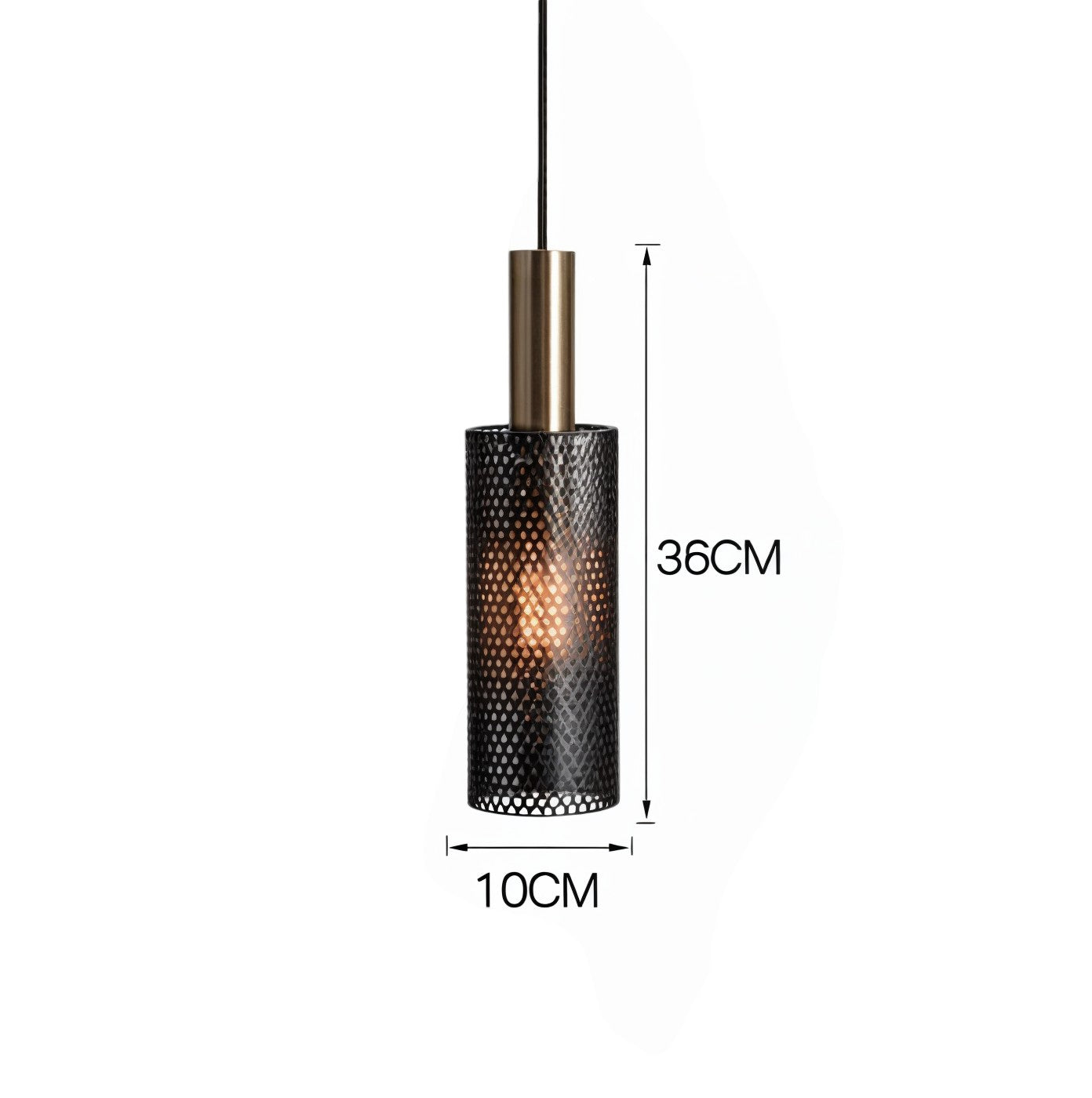 Elegant Metal Pendant Light | Modern Design & Adjustable Cable