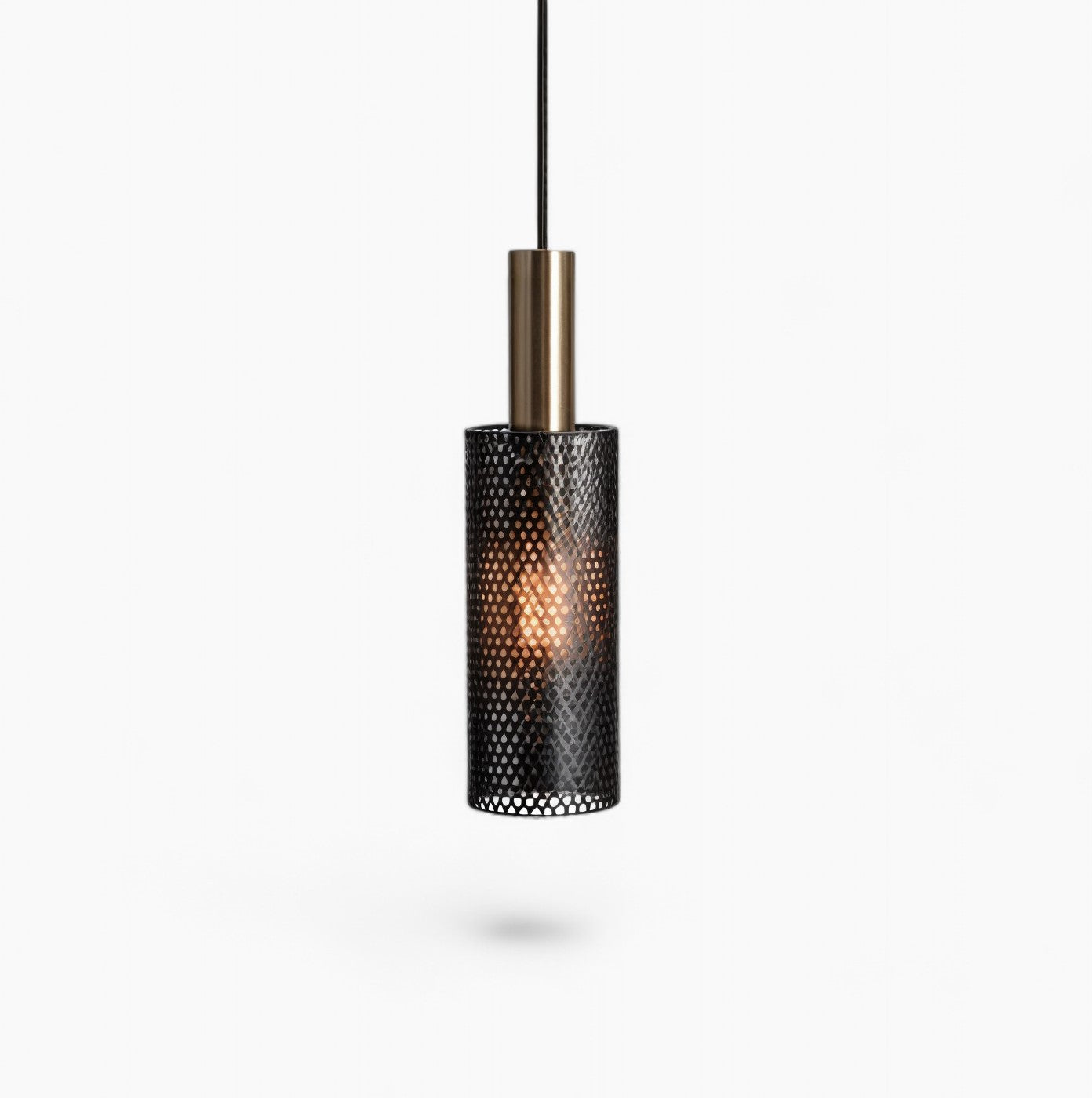 Elegant Metal Pendant Light | Modern Design & Adjustable Cable