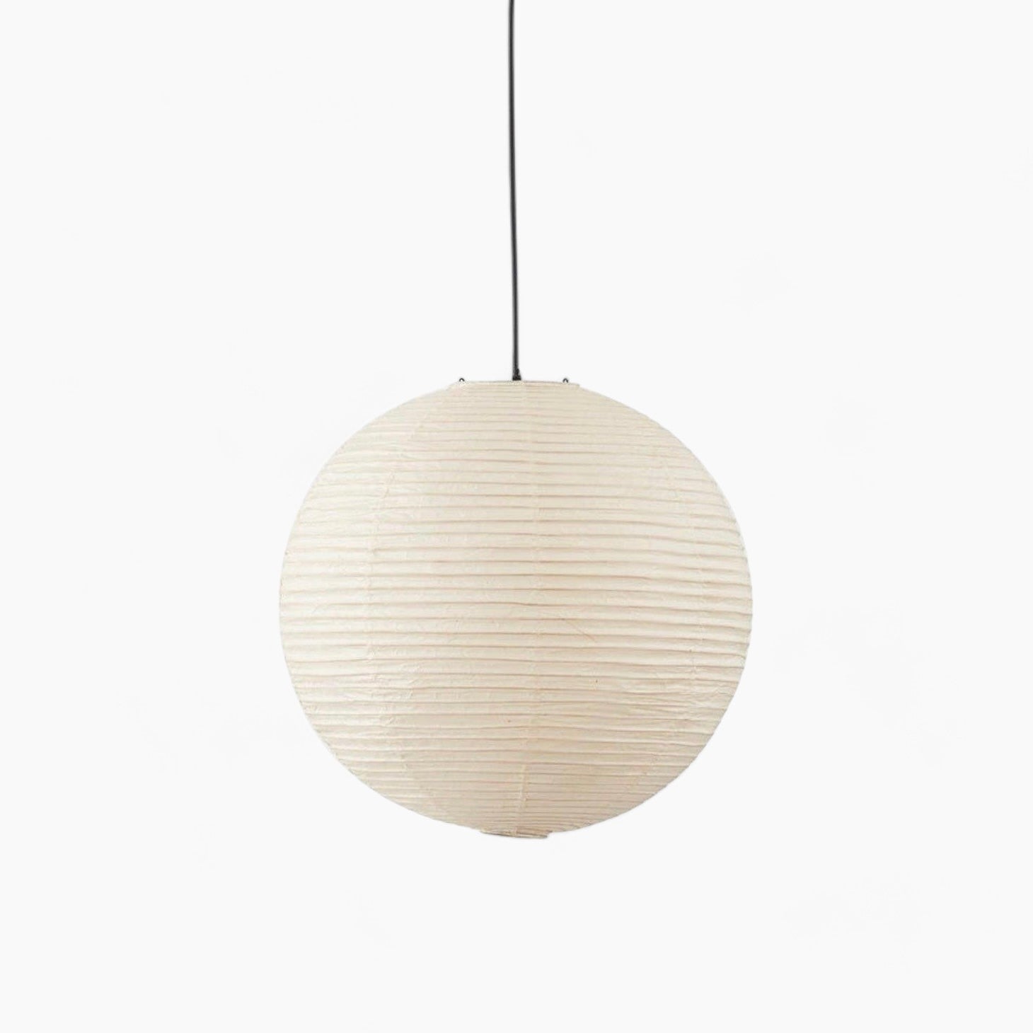 Japanese Rice Paper Pendant Lights | Warm Iron & Paper Lamps