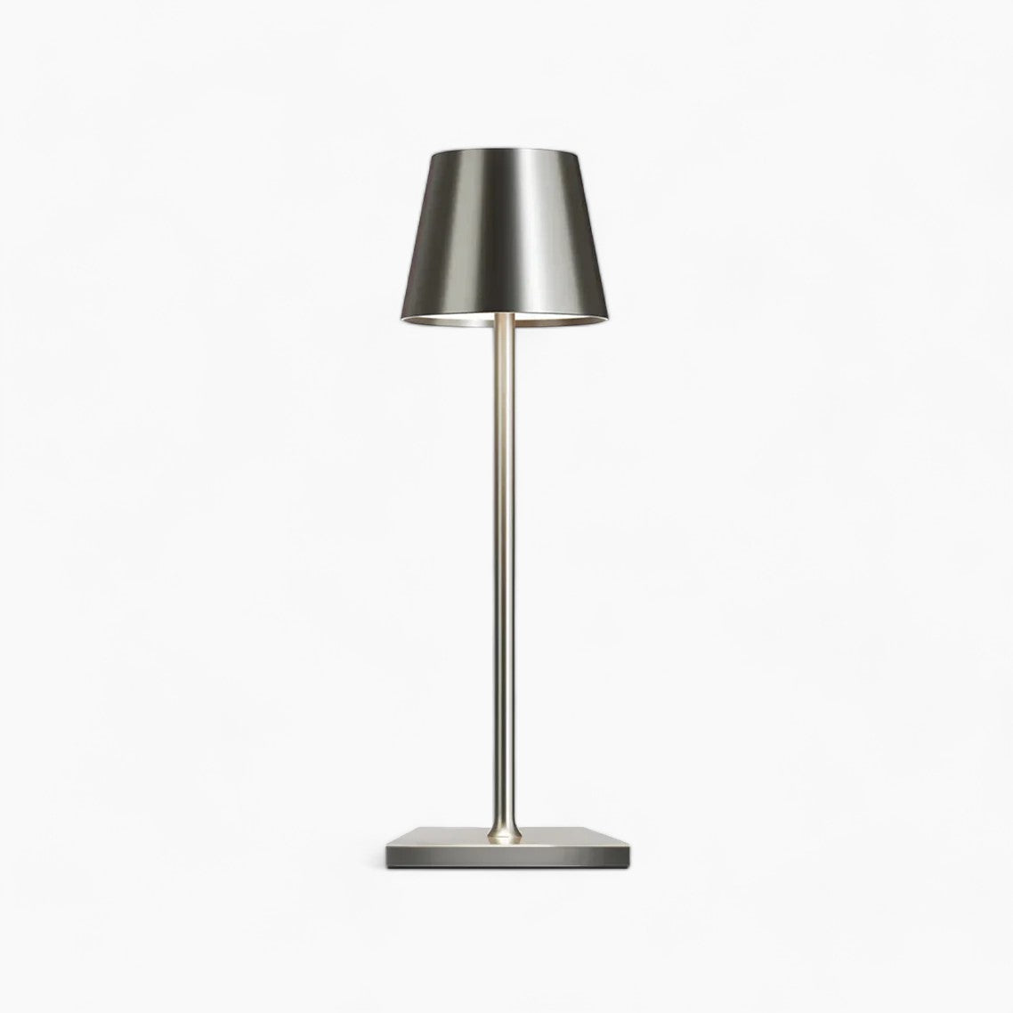 Modern Touch-Control Table Lamp | Gold Aluminum, Adjustable LED Colors