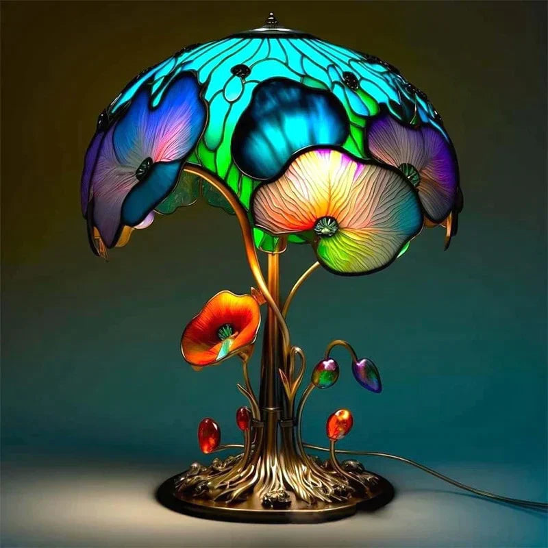 DreamLight - Stunning Stained Glass Lamp | Stylish Lighting and Soothing Design